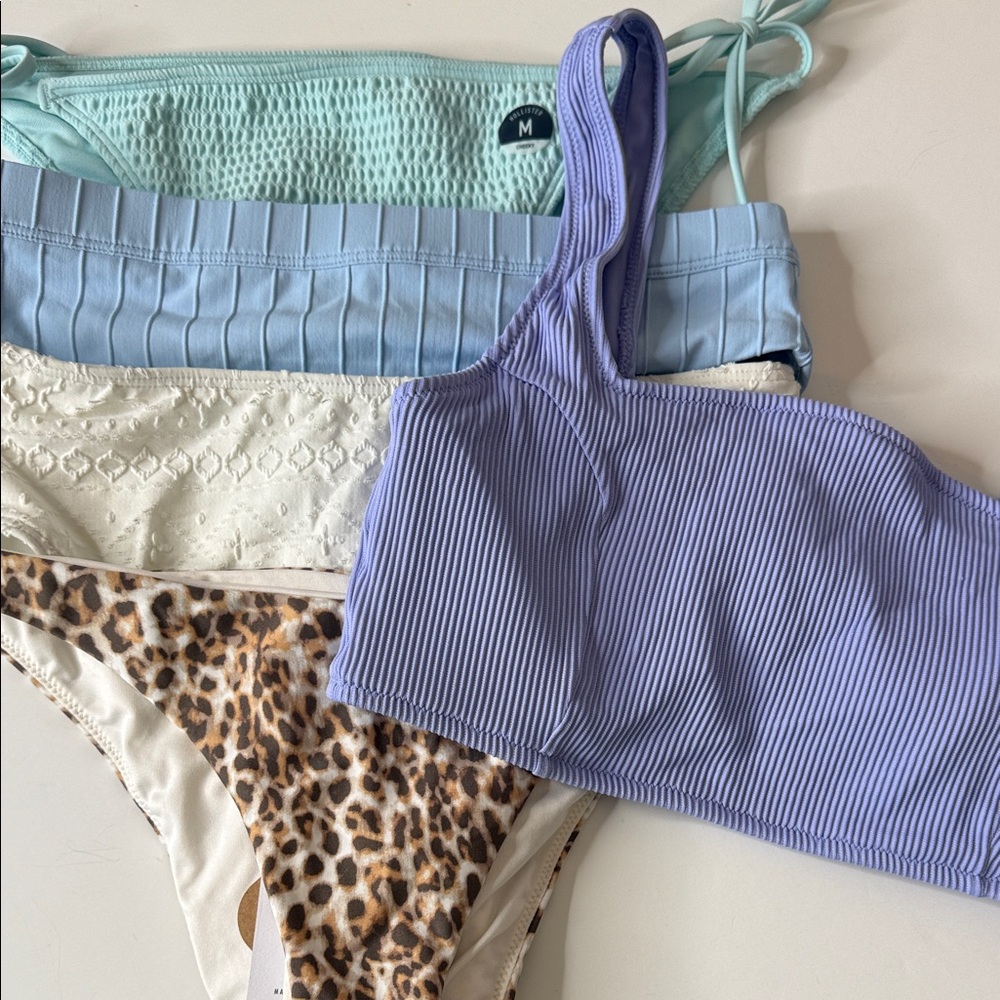 Swimsuit Sale Assortment of 5 Swim Tops and/or Swim Bottoms Size Medium